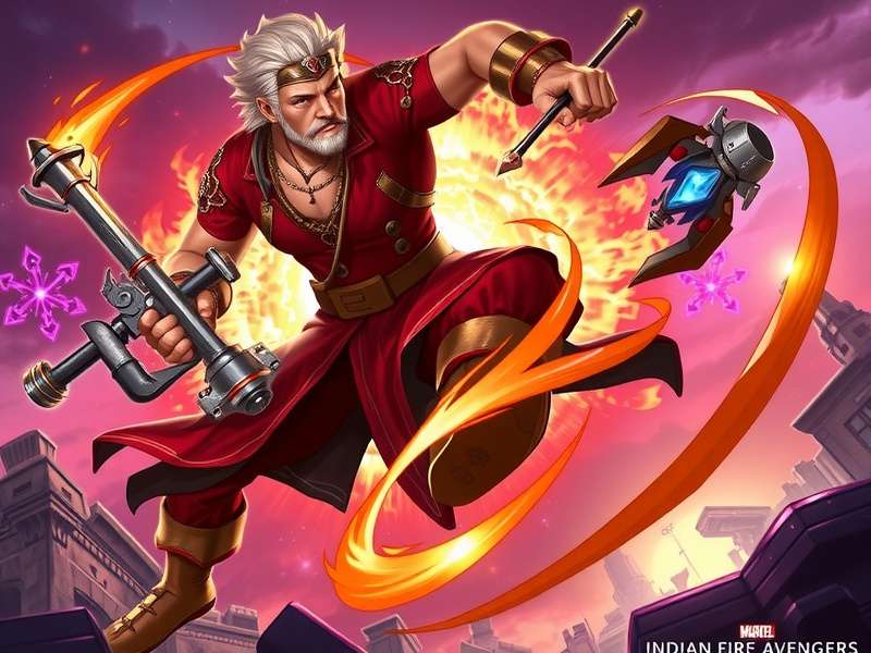 Indian Fire Avengers Game Cover Art